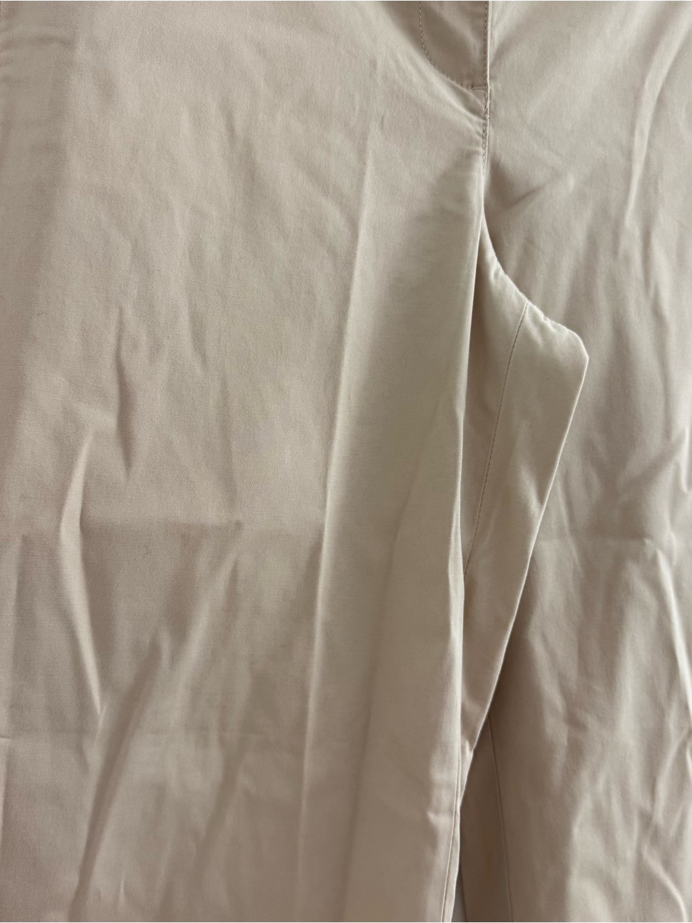 Talbots New England Chino Pants in Khaki Beige Sz 10 NWT Summer Office Business - Picture 6 of 11